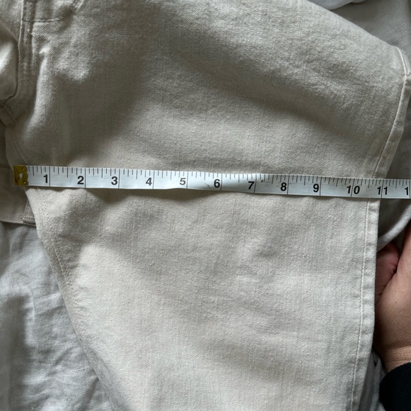 Todd Snyder Slim Japanese Selvedge Denim White Ecru Made In USA Like New Tag 32 - Picture 6 of 16